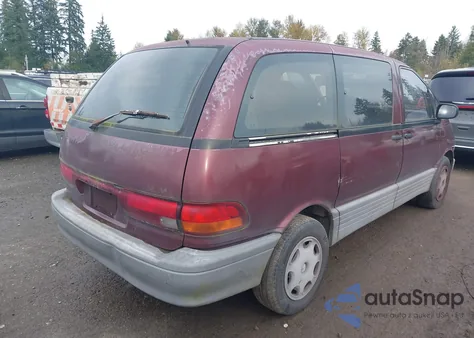 1991 Toyota Previa Le из США, поврежденный, VIN JT3AC12R9M0064075